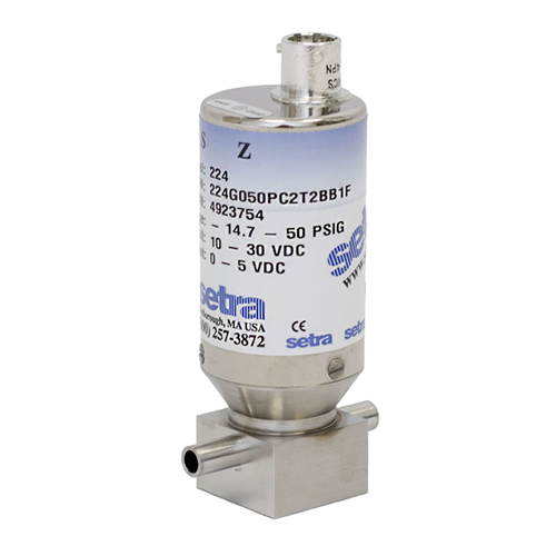 224 ULTRA HIGH PURITY FLOW-THROUGH PRESSURE TRANSDUCER