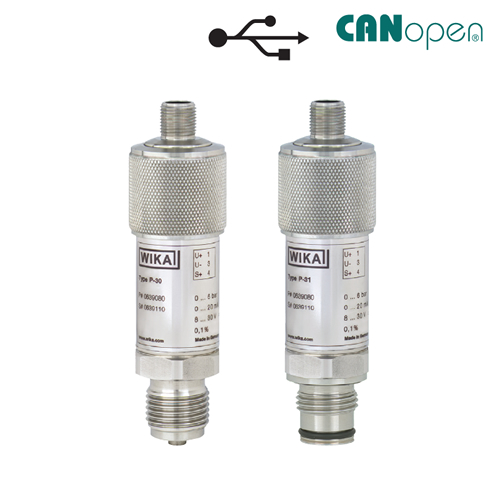 Pressure Sensors with CANopen Connection