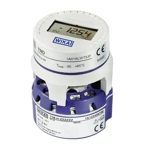 T38 DIGITAL TEMPERATURE TRANSMITTER WITH SIL2