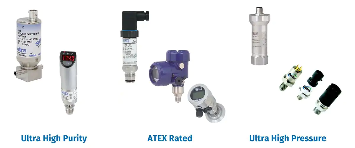 Groupshot Pressure Sensors for Harsh Environments