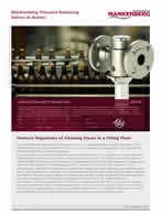 food and beverage; steam control; pressure control valves; pressure regulators; pressure reducing valves